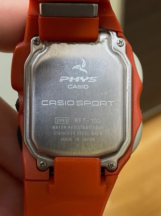 Casio Referee Timer VIB ALARM Naranja AW-80 NUEVO