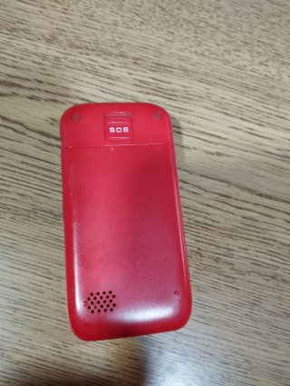 Teléfono Concha Simplicomms Rojo