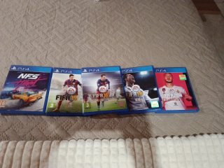 PS4 Juegos FIFA 15, 16, 18, 20 y NFS