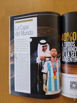 Olé Argentina 🇦🇷  Revista edicion special Mundia