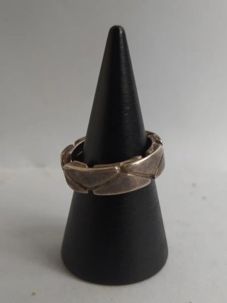 Anillo Orlandini para UnoAErre en Plata 925 1970s