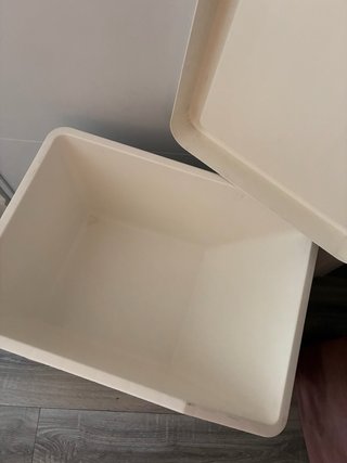 2 Cubos Reciclaje Ikea Blanco