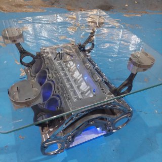 Motor mesa cristal