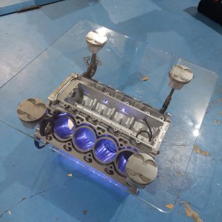 Motor mesa cristal