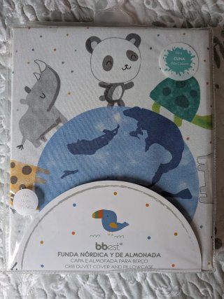Protector cuna y funda nórdica infantil