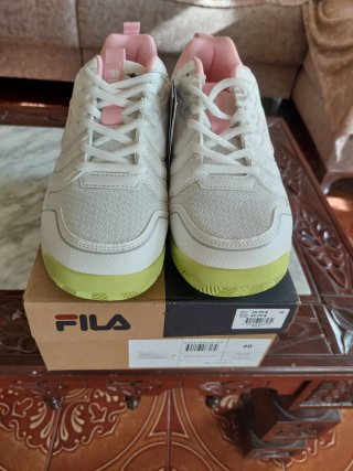 Zapatillas Fila Mujer Blancas y Rosas