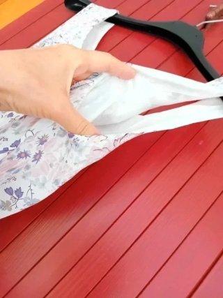 Vestito lungo floreale bianco taglia S
