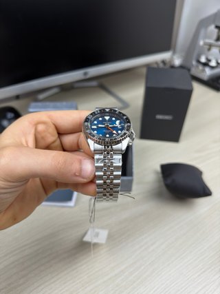 Seiko SSK045 GMT Automatico Blu Sport 5 heritage