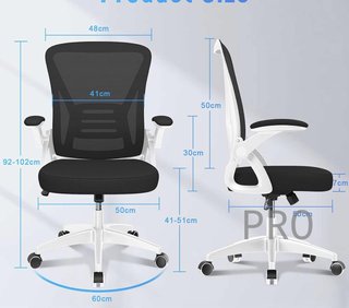 Sedia da ufficio ergonomica