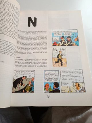 El diccionario de Tintín texto Toni Costa