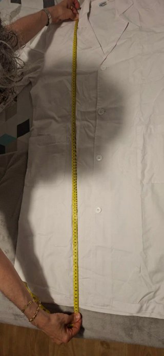 Bata blanca talla S sin estrenar