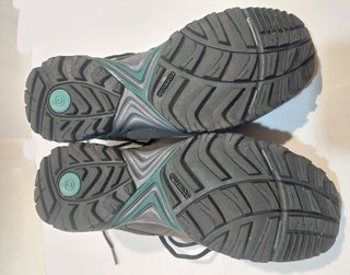 Scarpe Trekking Quechua Grigio/Verde Acqua