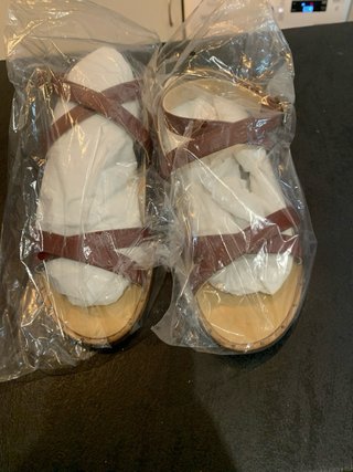Sandalias Handmade Marrones Talla 37