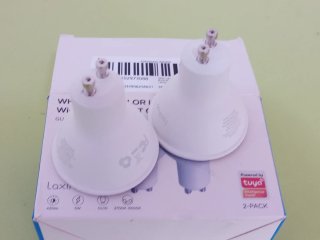 2 Bombillas Inteligentes Laxihub Tuya