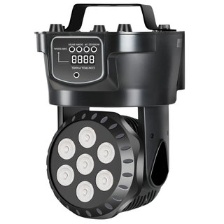 Cabeza Móvil LED Discoteca 7x8W LED RGBW DMX 512