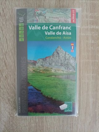 Pack de 3 mapas topográficos de los Pirineos