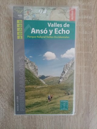 Pack de 3 mapas topográficos de los Pirineos