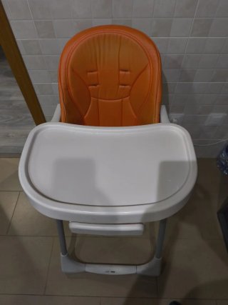 Seggiolone Peg Perego Prima Pappa Zero 3 Arancione