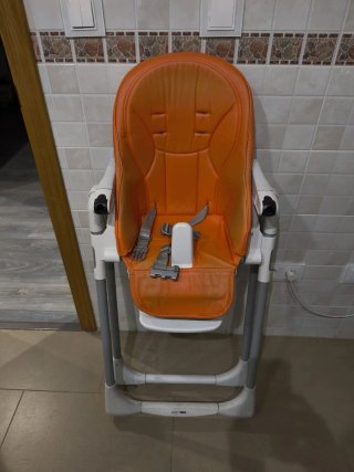 Seggiolone Peg Perego Prima Pappa Zero 3 Arancione