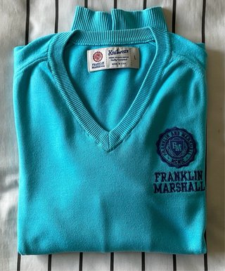 Jersey Franklin & Marshall Talla L Azul Turquesa