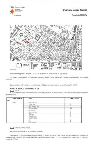 Terreno en venta en Avda. de Abril. - 9 de octubre en Sagunto