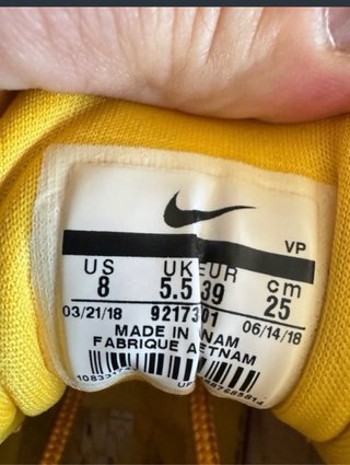 Nike Air Max 97 Amarillo