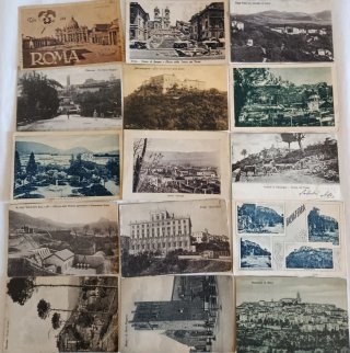 Lotto 15 cartoline storiche Italia