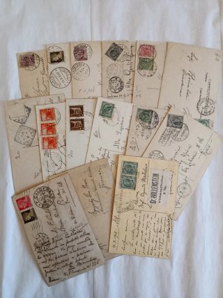 Lotto 15 cartoline storiche Italia