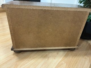 Mueble de entrada madera robusto
