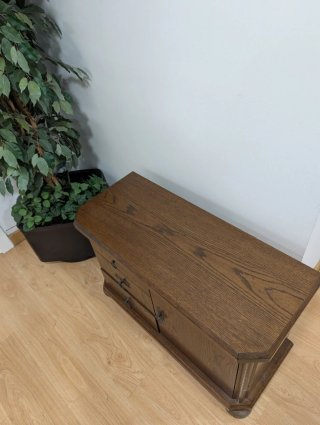 Mueble de entrada madera robusto