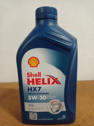 Aceite Shell Helix HX7 5W-30 1L Diesel