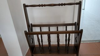 Revistero Vintage Madera Marrón