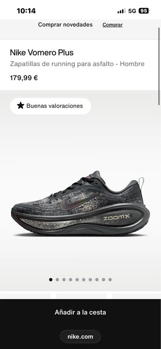 Zapatillas Nike ZoomX Vomero Plus
