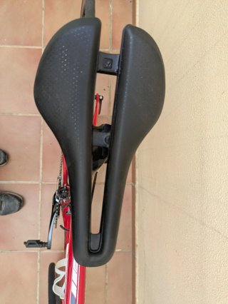 Bicicleta da strada Ridley Rossa