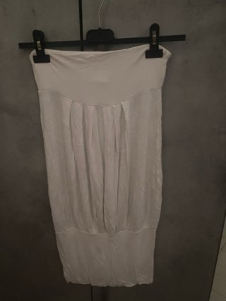 Abitino bianco a tubino