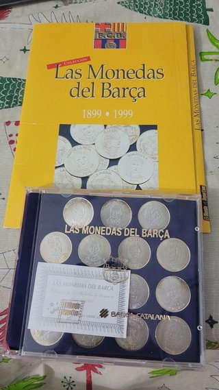 Colección Monedas FC Barcelona 1899-1999