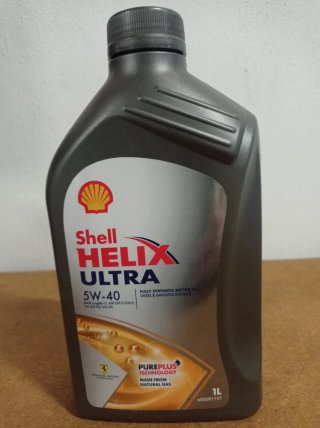 Aceite Shell Helix Ultra 5W-40 1L