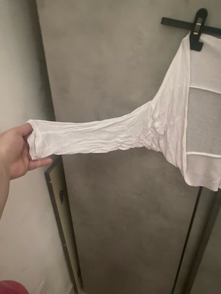 Coprispalle bianco taglia unica