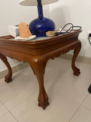 Mesa de comedor y 6 sillas de cerezo