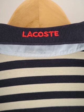 Polo Lacoste Rayas  Talla 6