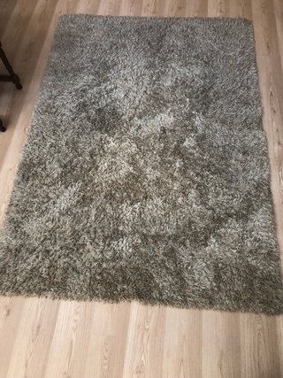 Alfombra Marrón y Gris