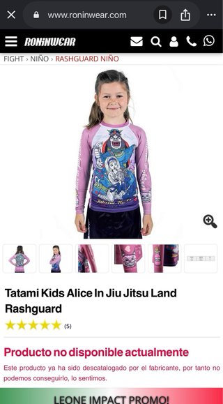 Rashguard Tatami Alice in Jiu Jitsu Land