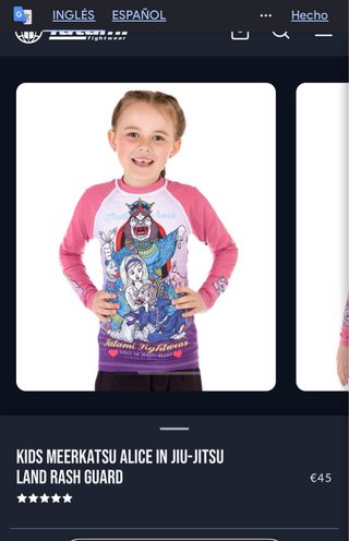 Rashguard Tatami Alice in Jiu Jitsu Land
