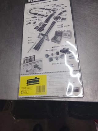 Scalextric Pista Conexión Negra Antigua