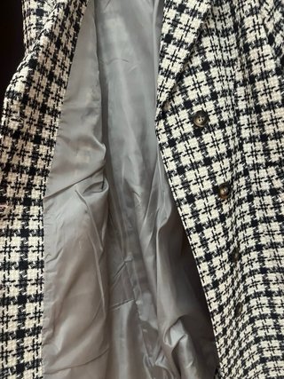 Cappotto fantasia pied de poule