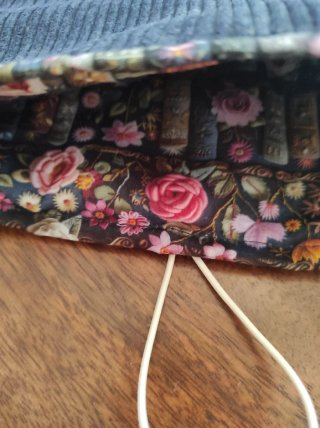 Funda de libro acolchada