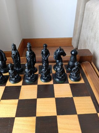 Ajedrez de madera