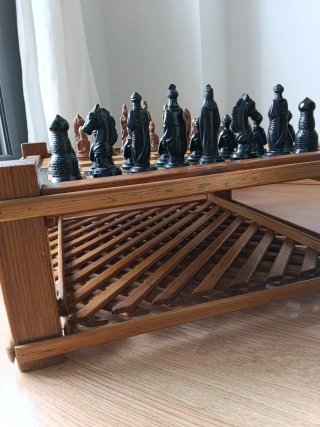 Ajedrez de madera