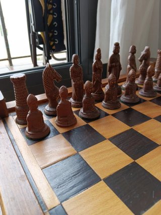 Ajedrez de madera