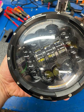 Foco LED Harley Davidson 7 Pulgadas